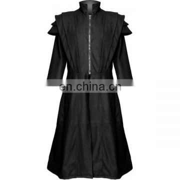 Men Concession of Pain Alternative Fashion Long Black Gothic Fashion Coat