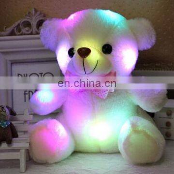 HI CE New design color changing led lights teddy bear light up bear gift for girlfriend