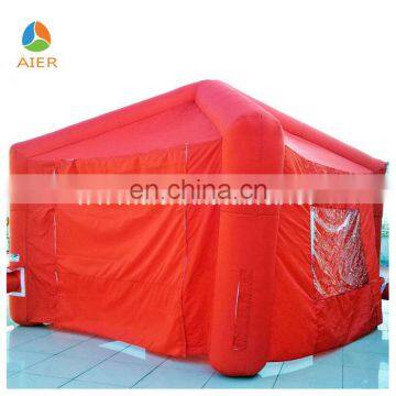 hot sale outdoor red cheap inflatable lawn tent for sale