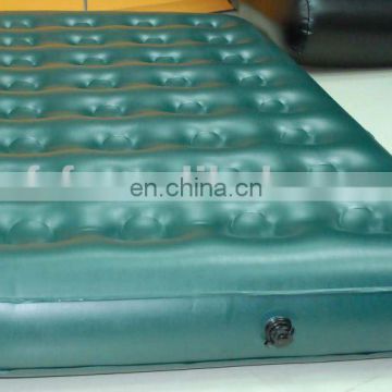 Inflatable pool air mattress for single