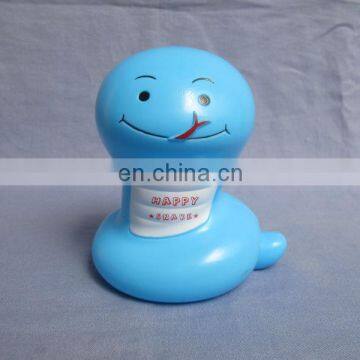 promotion money box snake animal shape bank coin