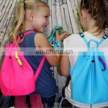 Hot Sale En-friendly Candy Colors Backpack Silicon Rubber Kids School Bag photo-2