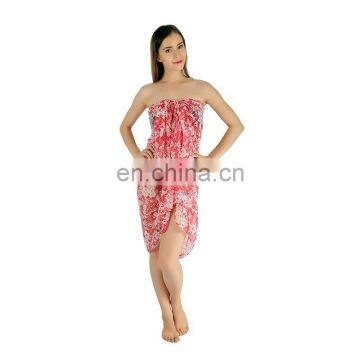 Floral Print Sarong Beach