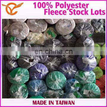 Taiwan Good Quality 100% Polyester Fleece Lined Helmet Textile Stock Lots