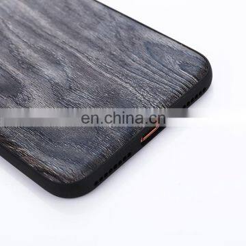 For IPhone 8 & 7 Wood Texture Leather Paste Protective Back Cover Case photo-2