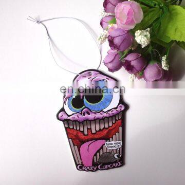 2015 new design paper air freshener car air freshner for promotion gifts