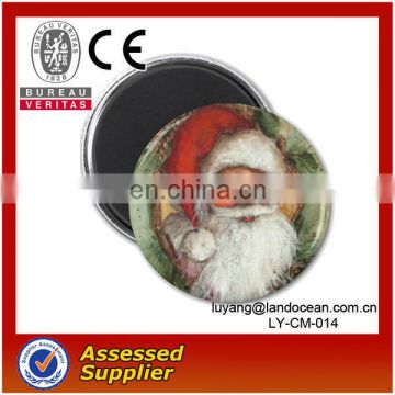 Santa Claus Fashion Tin Button Badge