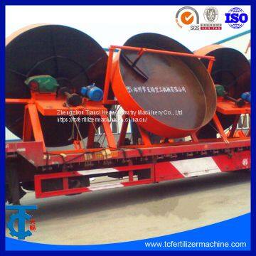 Low Consumption Compound Organic Fertilizer Disc Pan Granulator