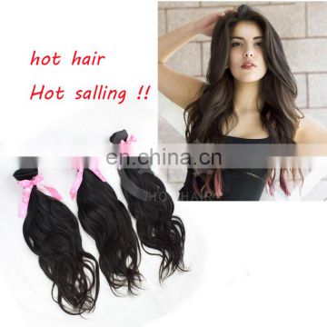 Hot Selling 8-30 Inch 7A Grade Ramy 100% Indian Nature Wave Remy Hair