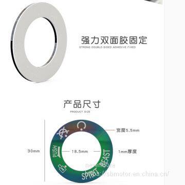 Spirit Beast Motorcycle Modified Creative Decoration Key Ring Switch Electric Door Lock Stickers L1 photo-4