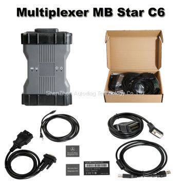 Benz C6 OEM Multiplexer MB Star C6 Mercedes Benz Xentry diagnosis VCI With Doip Fuction And V2018.9 Mercedes Xentry/Das Software No Need Activation