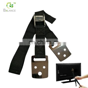 Baby safety anti tip strap for furniture, TV safety strap clamp