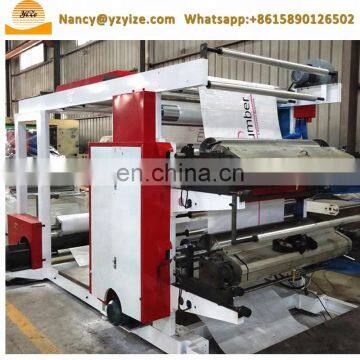 Chinese Flexographic Printing Machines 8 Color PE PPplastic Bags 4 Colour Flexo Printing Machine
