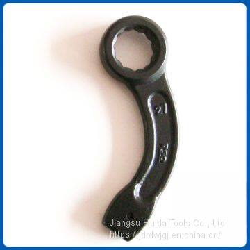 Ring Slogging Wrench Curved Handle