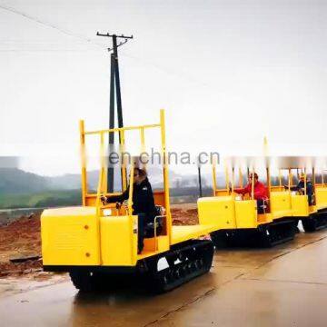 high performance track crawler transporter hydraulic mini dumper