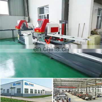 Automatic double miter cut off aluminium profile cutting machine