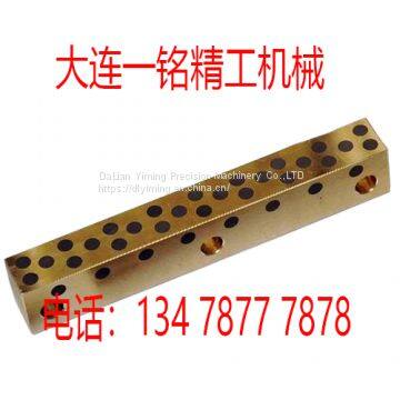 JSP-2 aluminum bronze inlaid graphite, wear-resistant copper plate, bronze self-lubricating plate, oilless copper plate.