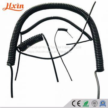 Cores 5*0.14 Mm2 High Elasticity Trailer Spiral Cable CNC Spiral Cable Coiled Cable photo-5