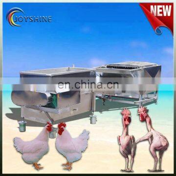 Industrial Supply Chicken Scalding and Plucker for Sale/high Quality Defeather Equipment photo-3