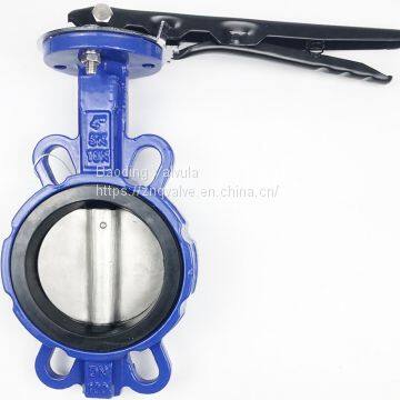 Wafer type butterfly valve use for water