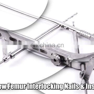 China Manufacture New Expert Femoral Reconstruction Interlocking Intramedullary Nails Orthopedic Surgical Implants