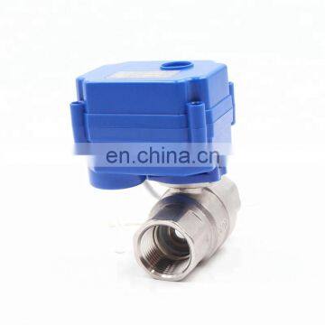 CWX - 25S Stainless Steel 304 Good Quality and Competitive Price Motorized Water Leakage Normal Closed Valve photo-3