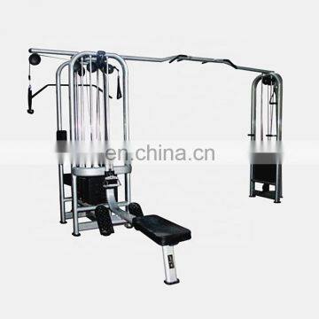 Hot Sales Good Design And Low Price Multi Functional Commercial Gym Exercise Fitness Equipment Multi Jungle 5 Stations LA24
