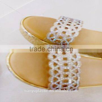 pvc profile pvc keder and welt flexible plastic strips for shoes