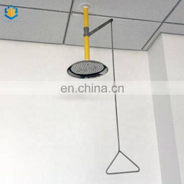 WUY Laboratory Furniture Stainless Steel UV Chemical Resistant Emergency Safety Shower and Eye Wash photo-4