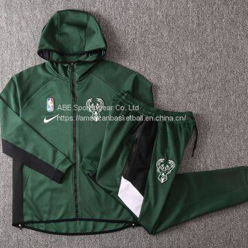 Milwaukee Bucks Hooded Jacket Suit