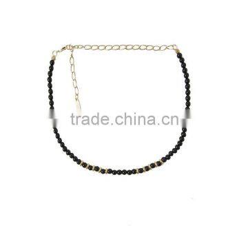 DC03-14 Fashion New Hot Selling glass beads chain necklace