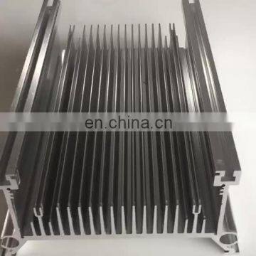 streamline aluminium extrusion profile factory custom price/aluminium profile price for industry/heat sink price