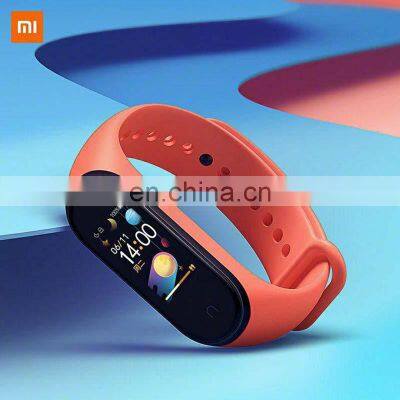 M4 xiaomi band 4  Smart Band with Blood Pressure Monitor Custom Fitness Tracker Wristband Smartwatch  miband 4