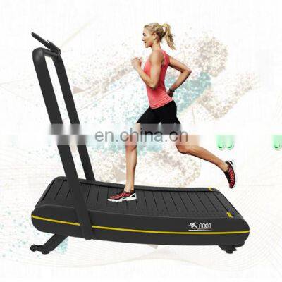 folding walking curved treadmill&air runner for home use hot selling gym equipment strong body mini running machine