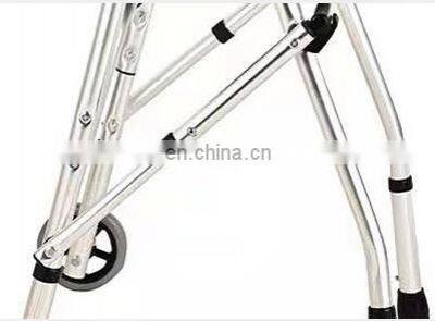 The New Elderly Walker Foldable Portable Walker Auxiliary Walking Device Four-wheel Trolley Shopping Cart