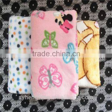 Wholesale new style soft warm cotton blanket