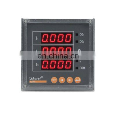 three-phase LED display digital panel current ampere meter three-phase electrical ammeter 96*96mm