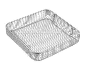 Sterilisation basket – full wire mesh – various sizes Instrument baskets Full Wire Mesh