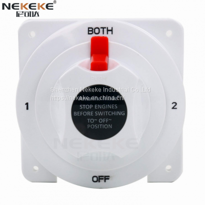 NEKEKE 12v24v dual battery selector switch for Marine industry