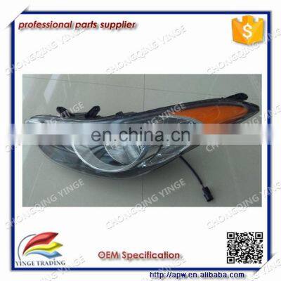 Yellow Corner Lens Car Headlamp for Hyundai Avante MD Headlamp