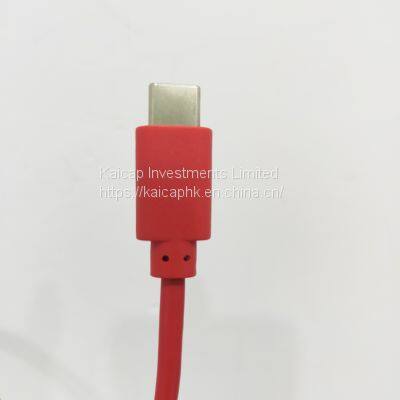 USB-C to USB A Cable Data Transfer Braied Red Color USB 3.1 to USB 2.0 A Cable for Phone Fast Charging photo-2