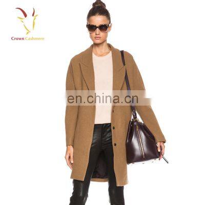 Ladies Knitted Pink Cashmere Sweater for Spring Knitwear photo-5