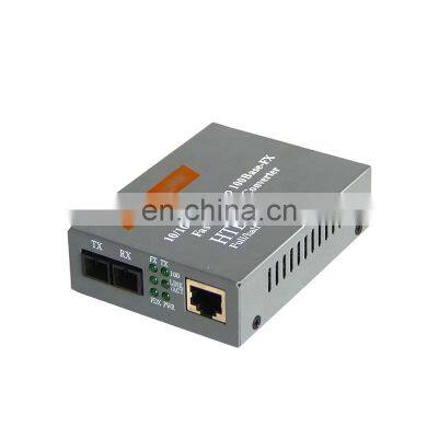 2KM SC Converter HTB-1100 10/100Mbps RJ45 Multimode Duplex Fiber Fiber Media Converter photo-4