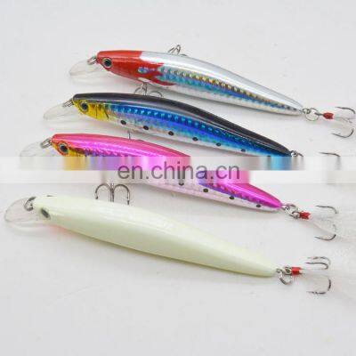 Hot Sale Artificial Bait115mm 13g Fishing Lure Minnow Bass Lures Pesca Fishing Tackle Made In China