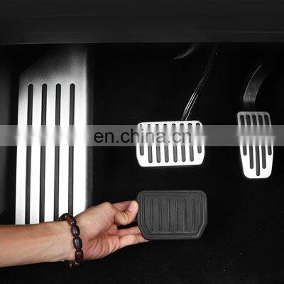Interior Accessories Pedal Gas Pedals for Tesla Anti-slip Interior Accelerator Brake Performance For Tesla Modle 3 y x photo-3