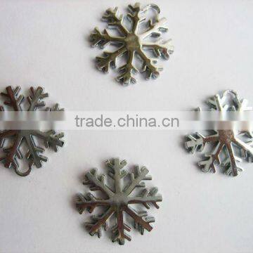 Christmas gift, silver snowflake pendant SH-164