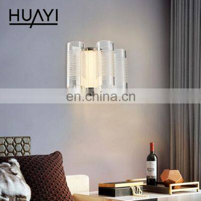 HUAYI High Performance Modern Decoration Indoor Bedroom Loft 28.5w Simple Wall Mounted LED Wall Lamp