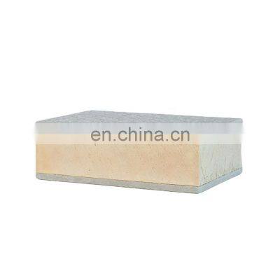 Outdoor Insulated Silicon Rock Mineral Wool Manufacturer Modular Estereofon External Blade Foam Composite Sandwich Panel