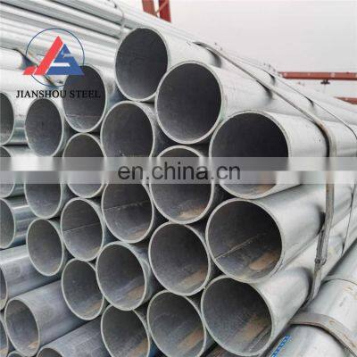 Hot dipped 50mm galvanized pipe 2 1/2 inch galvanized steel pipe price list