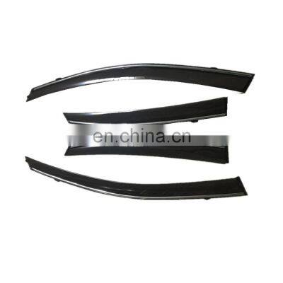 High Quality Chrome Window Vent Visor Deflector Sun Rain Guard Shield Injection For Tucson